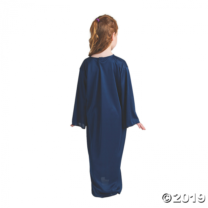 Kid's Navy Blue Nativity Gown - Small/Medium (1 Piece(s))