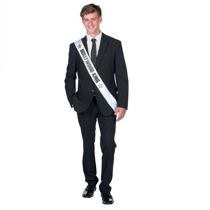 Personalized Hollywood Royalty Sash (1 Piece(s))