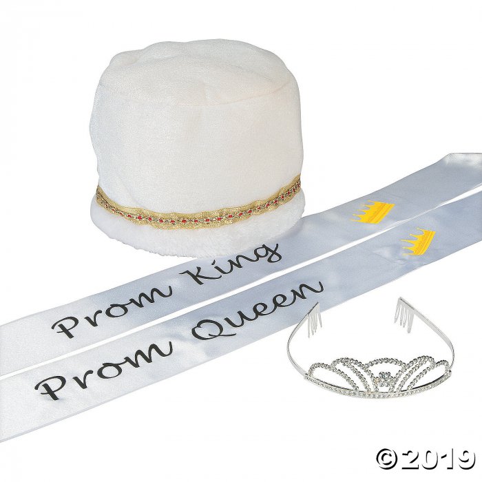 White Prom Royalty Kit (1 Set(s))
