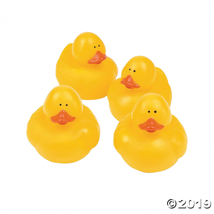 Yellow Rubber Duckies (Per Dozen)
