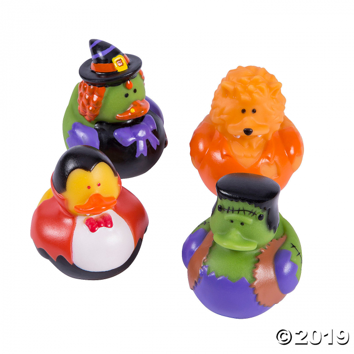 Halloween Costume Rubber Duckies (Per Dozen)