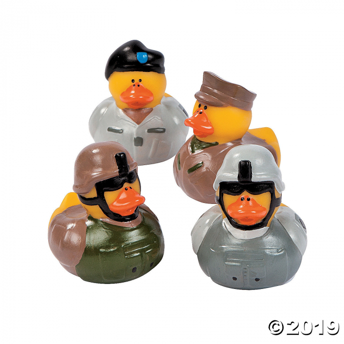 Military Rubber Duckies (Per Dozen)