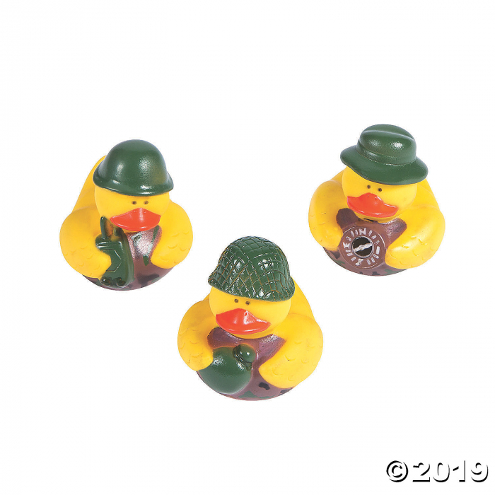 Camouflage Rubber Duckies (Per Dozen)