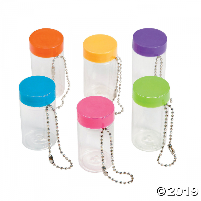 Mini Sand Art Bottle Keychains (Makes 12)