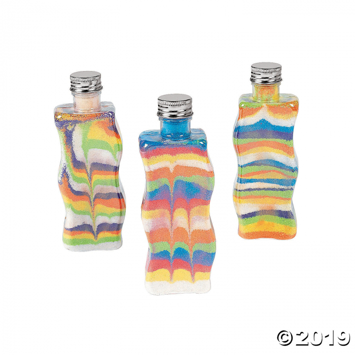 Wavy Sand Art Bottles (Makes 12)