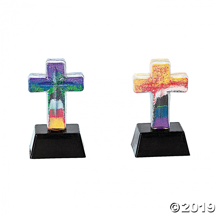 Colors of Faith Sand Art 3D Crosses (Makes 12)