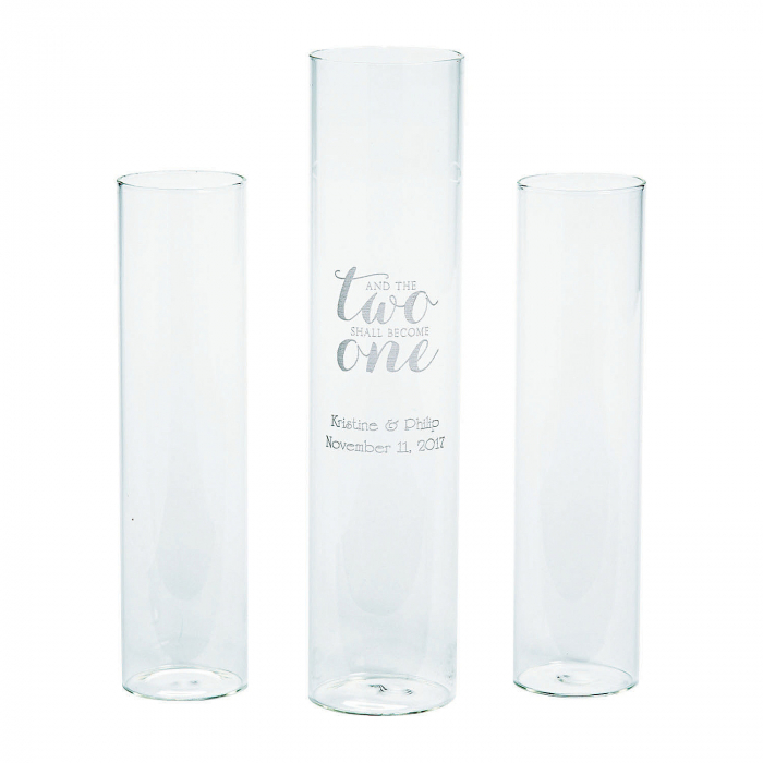 Personalized Two Shall Become One Sand Ceremony Set (1 Set(s))