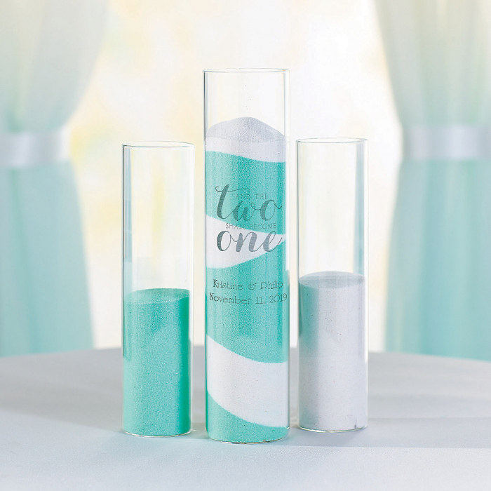 Personalized Two Shall Become One Sand Ceremony Set (1 Set(s))