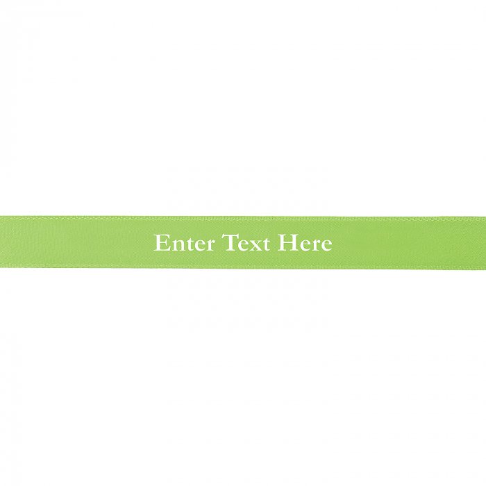 Lime Green Personalized Ribbon - 5/8 (1 Roll(s))