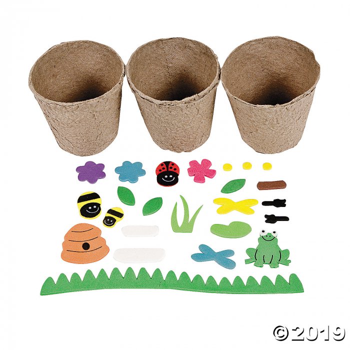 Garden Pot Craft Kit (Makes 12)