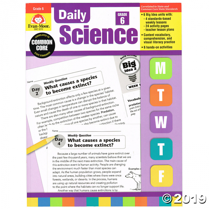 Evan-Moor Daily Science Book, Grade 6+ (1 Piece(s))