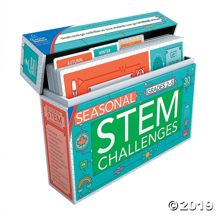 Carson-Dellosa® STEM Seasonal Challenges Learning Cards Grades 2-5 (1 Set(s))
