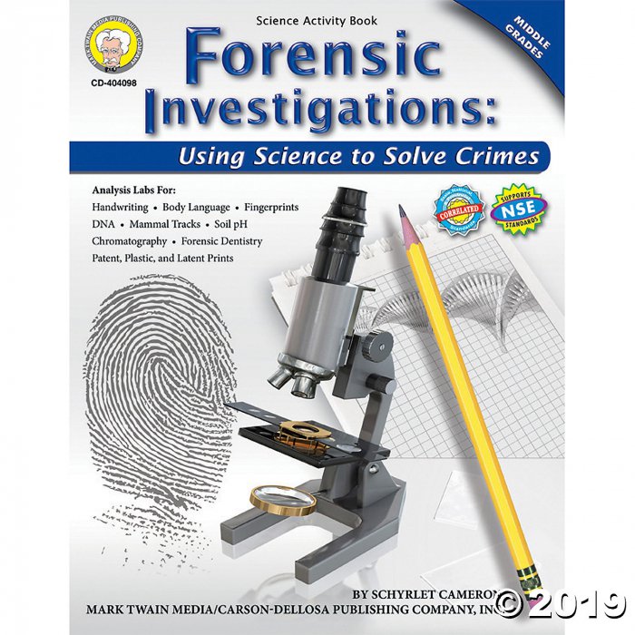 Forensic Investigations Activity Book (1 Piece(s))