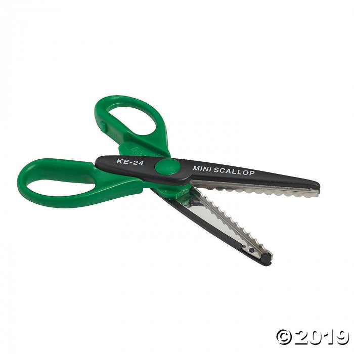 Kraft Edgers® Scissors with Hardwood Rack 18-Piece (1 Set(s
