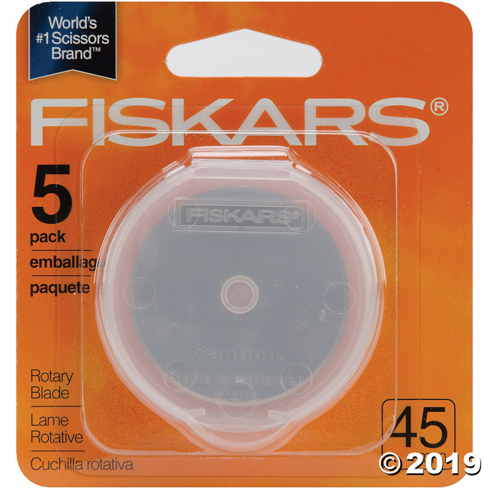 Fiskars® Straight 45mm Rotary Blades - 5 Pack (1 Piece(s))