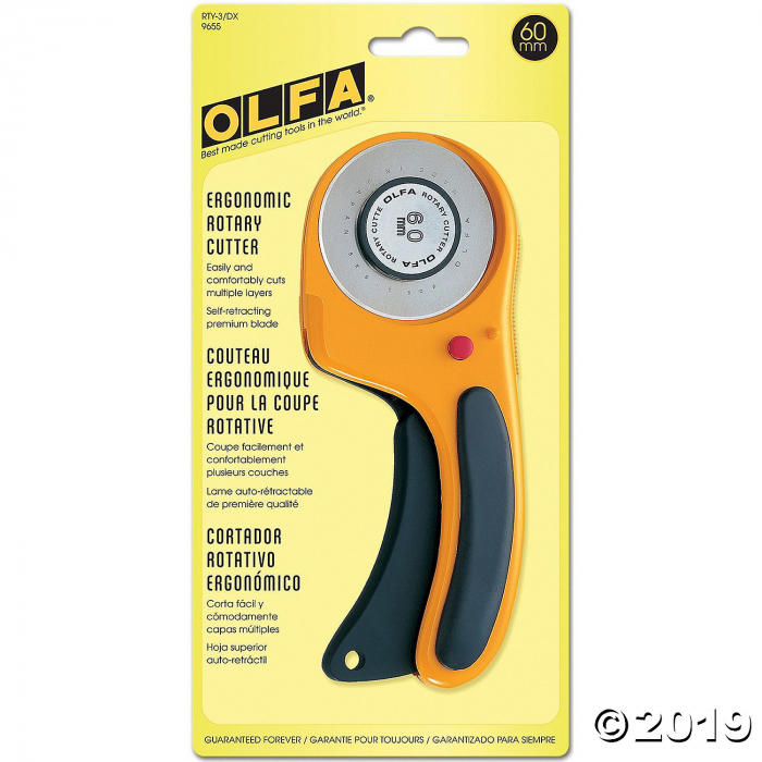 Olfa Deluxe Rotary Cutter 60mm- (1 Piece(s))