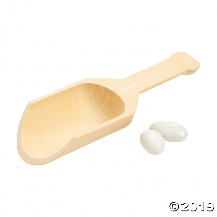 Wooden Serving Scoops (4 Piece(s))