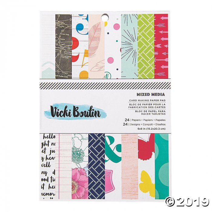 American Crafts Vicki Boutin Mixed Media Paper Pad (1 Piece(s))