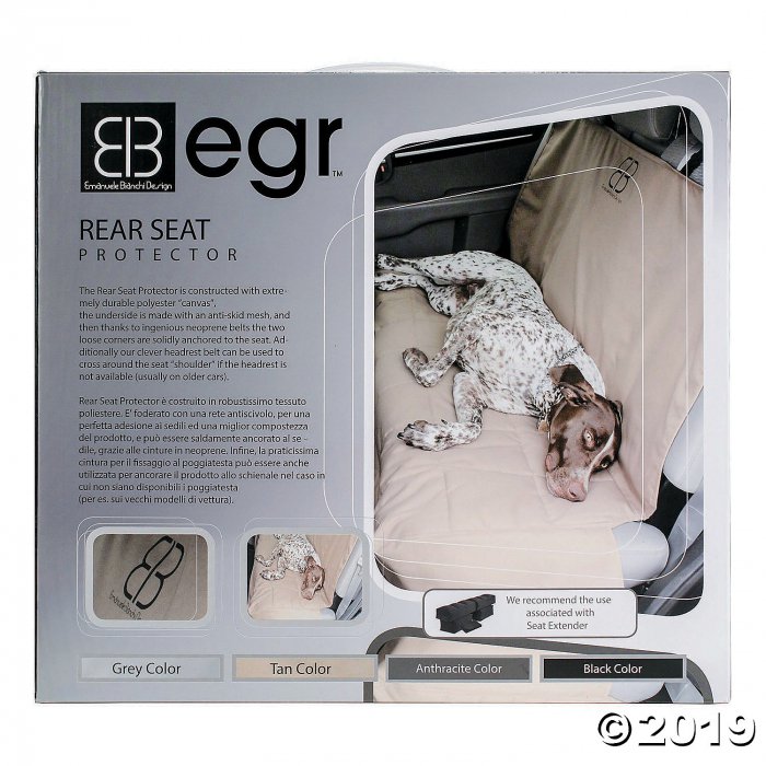 Petego Rear Car Seat Protector - Anthracite (1 Piece(s))