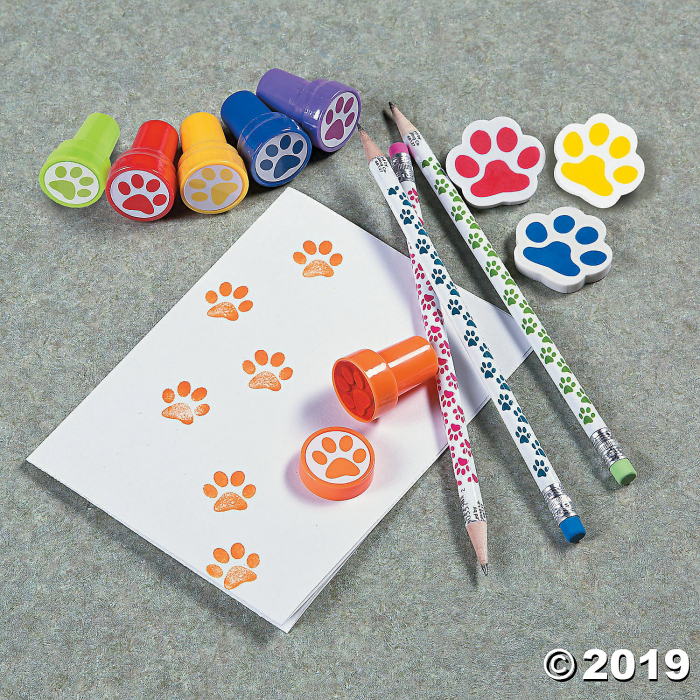 Paw Print Stampers (24 Piece(s))