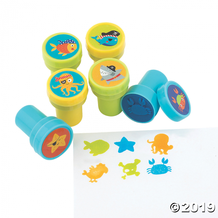Pirate Animals Stampers (24 Piece(s)) Pirate Animals Stampers (24 Piece(s))