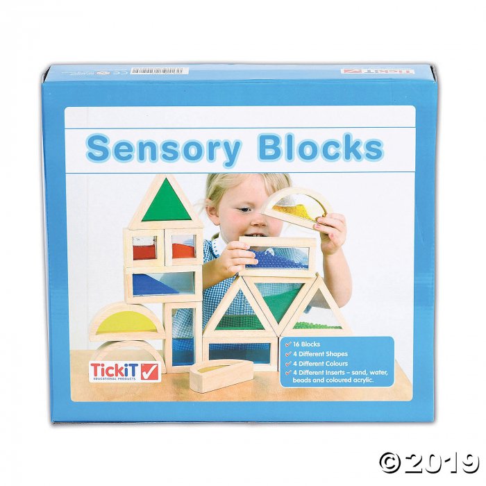 Sensory Blocks - Set of 16 (1 Set(s))