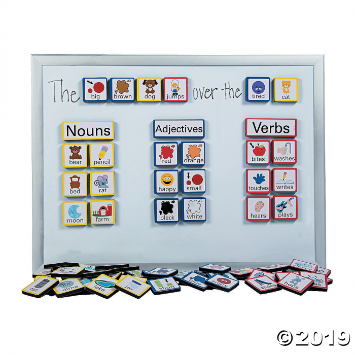 Sentence Building Magnets (1 Set(s))