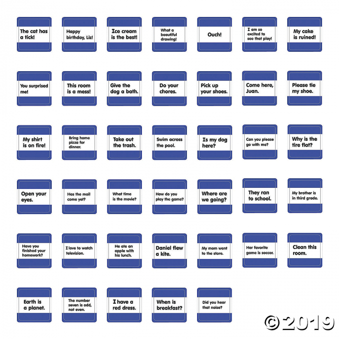 Type of Sentence Sorting Boxes (1 Set(s)) | GlowUniverse.com