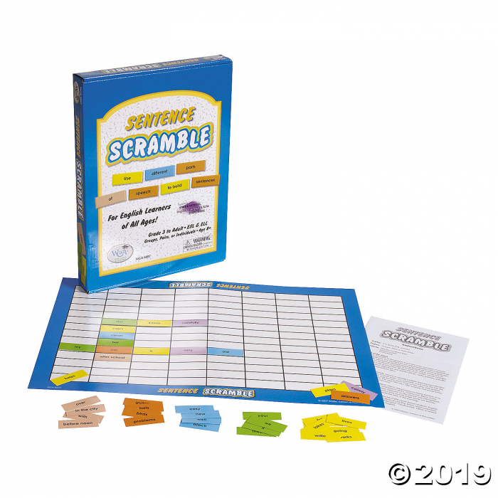 Sentence Scramble Game (1 Piece(s))