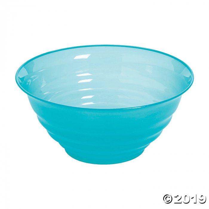 Blue Plastic Serving Bowls (3 Piece(s))