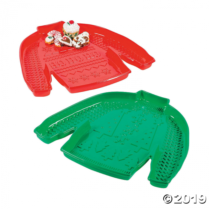 Ugly Sweater Serving Trays (1 Set(s))