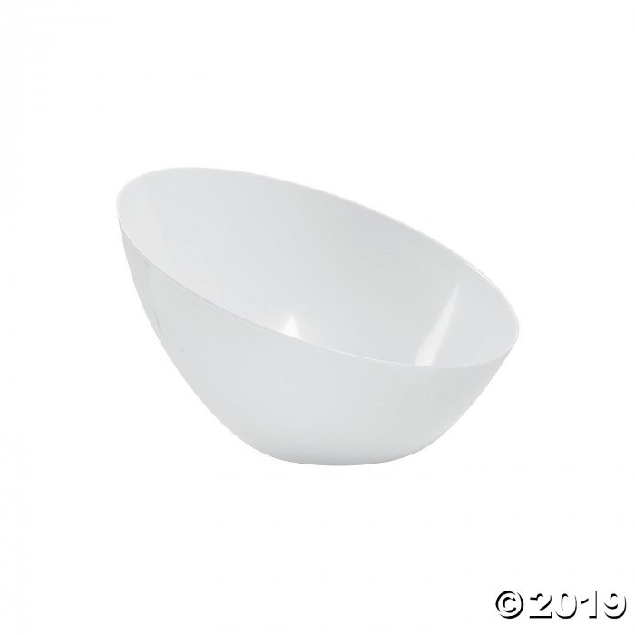 Medium White Angle Bowl (1 Piece(s))