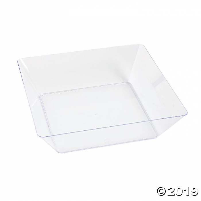 Clear Square Serving Bowl (1 Piece(s))