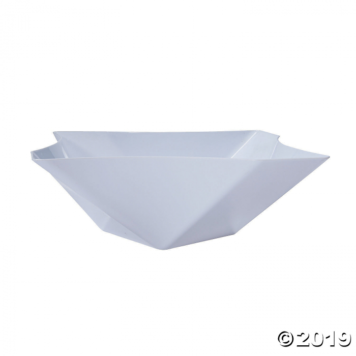 Premium Plastic White Twisted Small Serving Bowl (1 Piece(s))