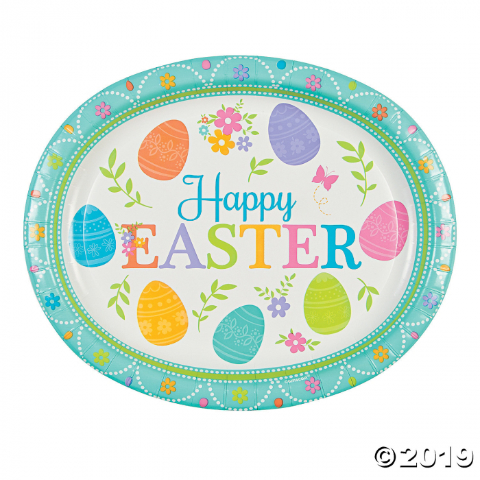 Lovely Easter Oval Platters (8 Piece(s))