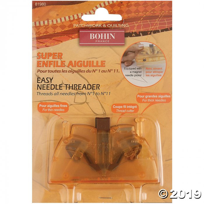 Bohin Easy Needle Threader-3"X2"X1.25 (1 Piece(s))