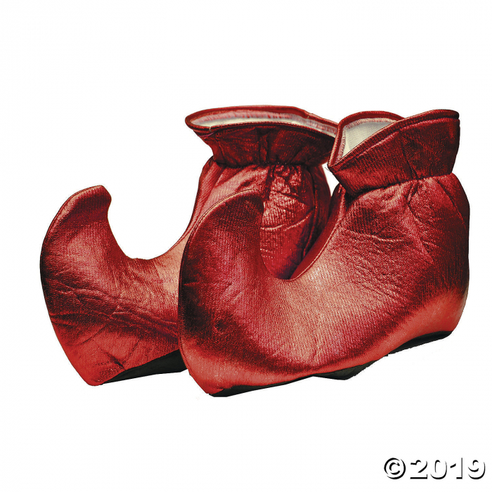Cloth Red Elf Shoes (1 Pair)
