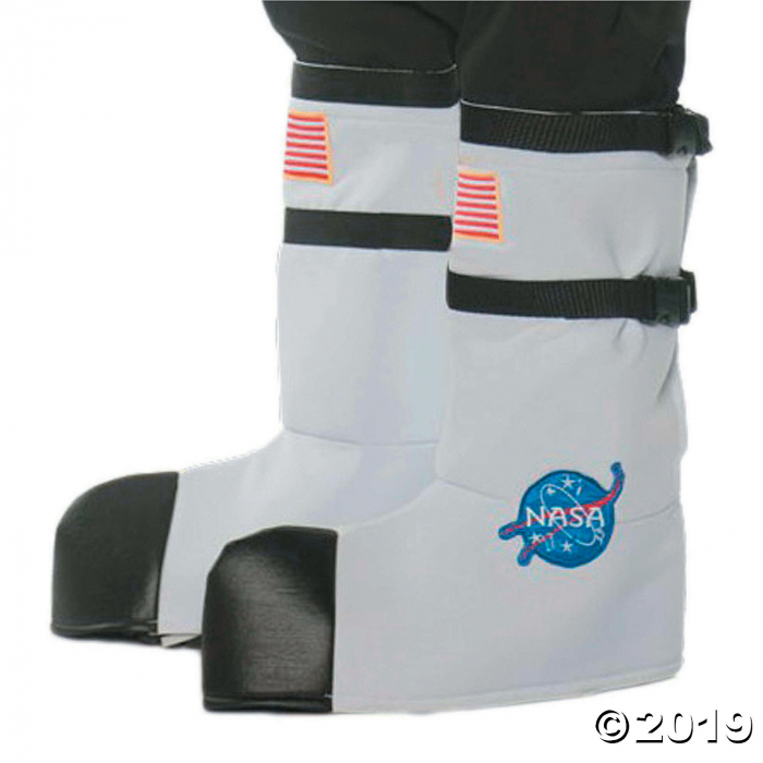 Adult's Astronaut Boot Covers - White (1 Piece(s)) Adult's Astronaut Boot Covers - White (1 Piece(s))