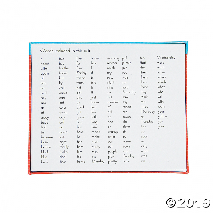 Edupress® Sight Word in a Flash Cards Grades K-1 (1 Set(s))