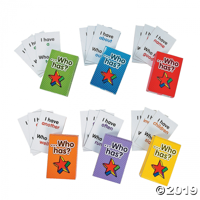 I Have Who Has Sight Word Cards (1 Set(s))