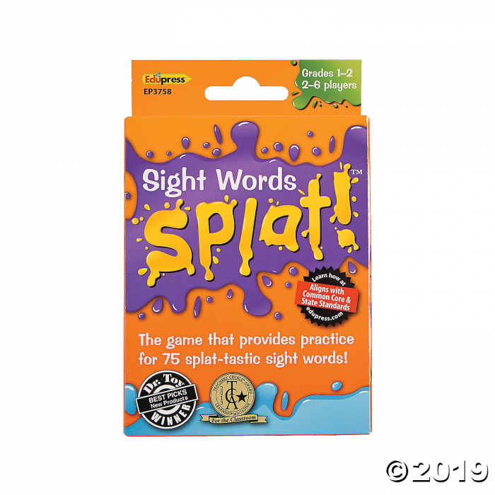 Edupress® Sight Words Splat Game Grades 1-2 (1 Set(s))