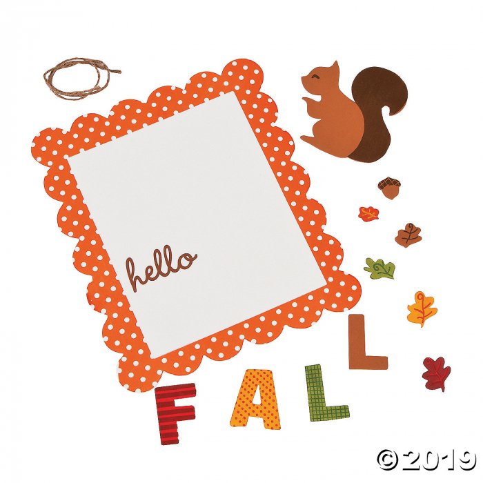 Hello Fall Sign Craft Kit (Makes 12)