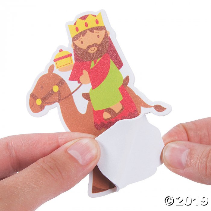 The Wise Men Followed the Star Sign Pop-Up Craft Kit (Makes 12)