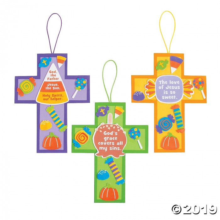Jesus Love is So Sweet Cross Sign Craft Kit (Makes 12)
