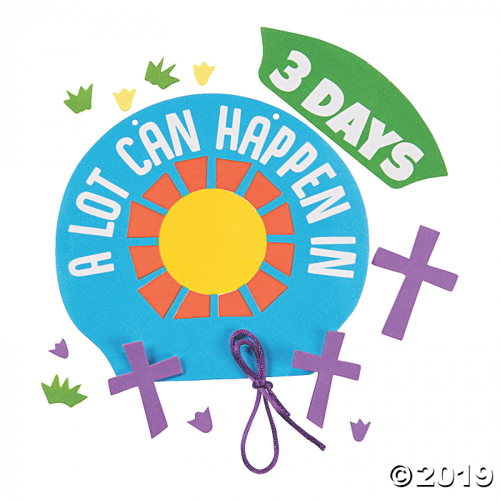 A Lot Can Happen In 3 Days Sign Craft Kit (Makes 12)