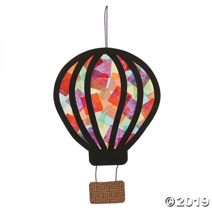 Hot Air Balloon Tissue Paper Craft Kit (Makes 12)
