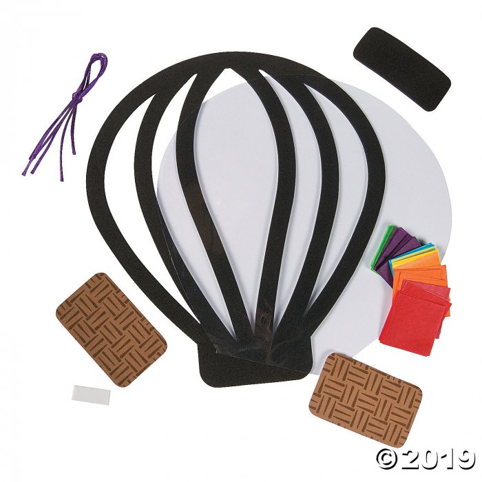 Hot Air Balloon Tissue Paper Craft Kit (Makes 12)