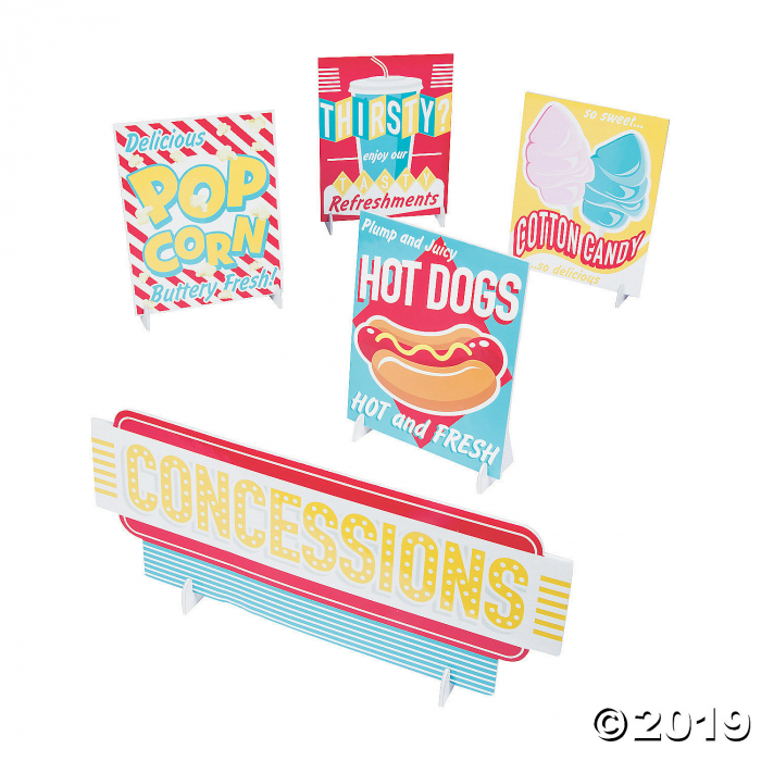 Concessions Signs (5 Piece(s)) Concessions Signs (5 Piece(s))
