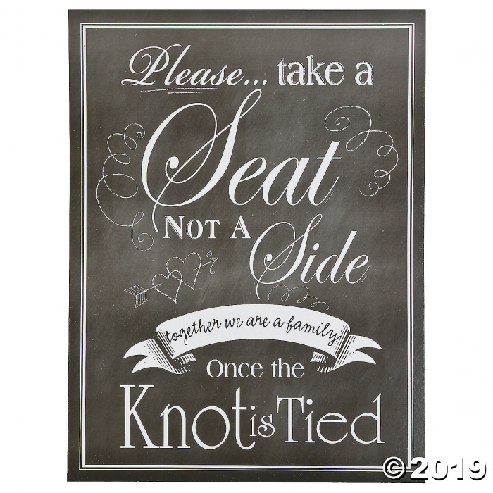 Wedding Seating Chart Sign (1 Piece(s))