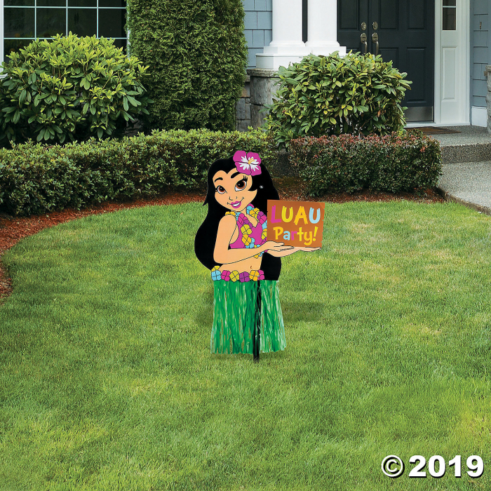 Hula Girl Yard Sign (1 Piece(s))